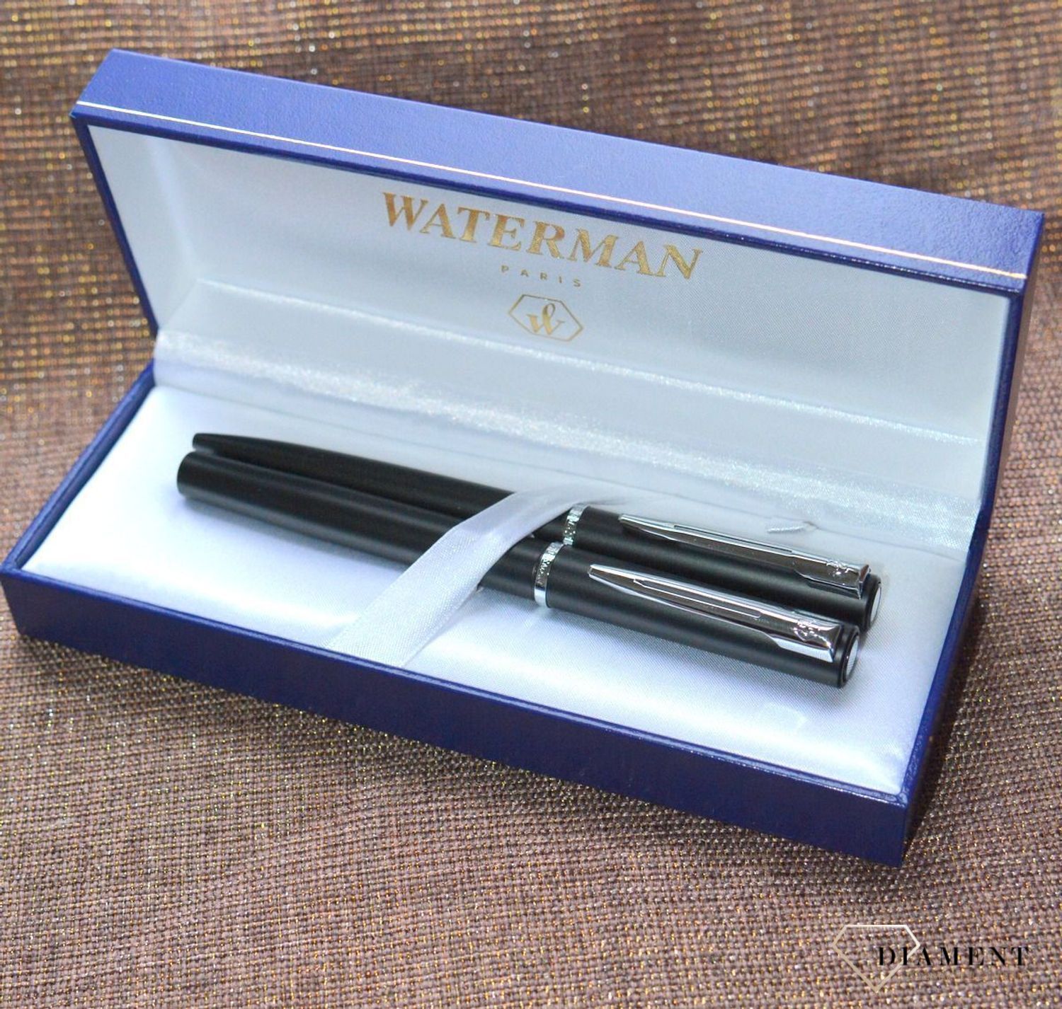 Zestaw Waterman Pióro Wieczne z długopisem DUOALLURE1. prezent dla nauczyciela. Grawer gratis, prezent dla doktora..jpg